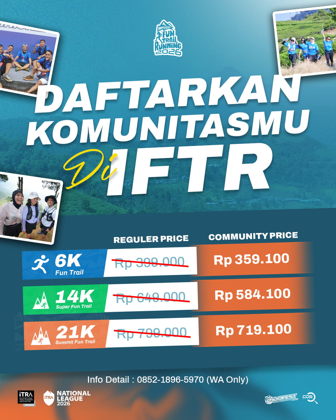 IFTR 2026 community registration prices